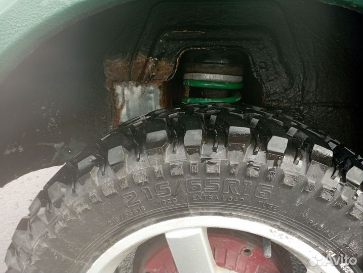 Калëса niva в сборе