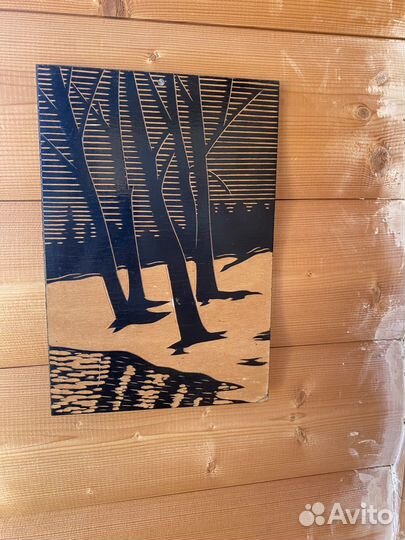 Картины вырезанные по дереву