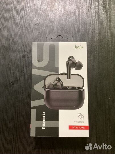 Беспроводные наушники hiper TWS Clarity Черные