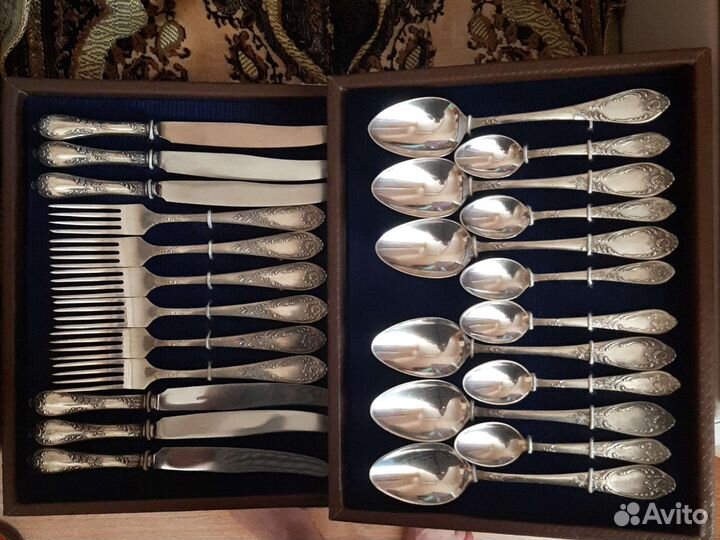 Наборы стол. приборов мельхиор зиш