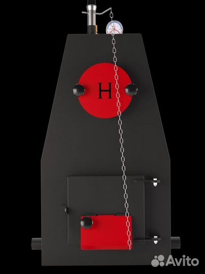 Твердотопливный котёл 65 квт