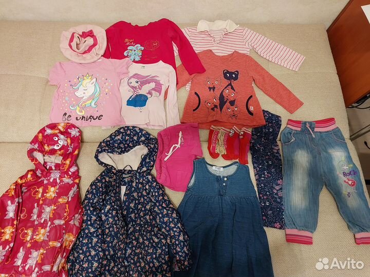 Пакет вещей на девочку 92-98