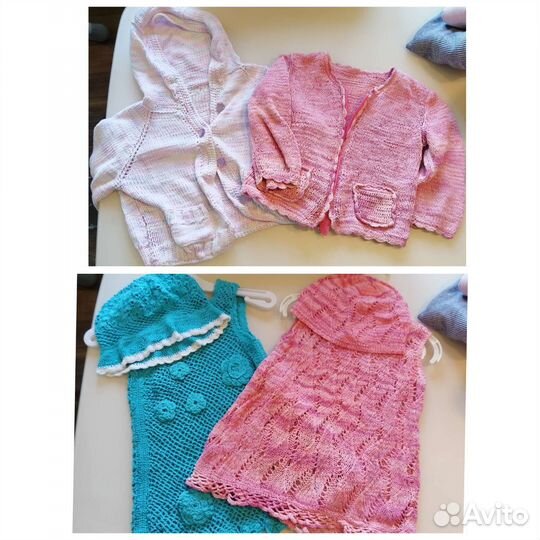 Вещи пакетом на девочку 80-86