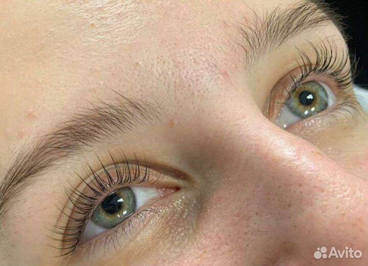 Наращивание ресниц и оформление бровей (+обучение)