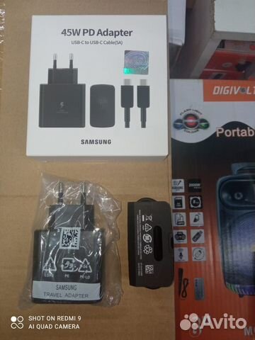 Адаптер 45W PD USB-C toUSB-C Cable(5A) Samsung