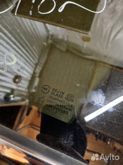 Стекло кузовное глухое правое Opel Antara 2007