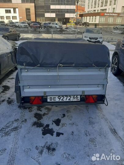 Прицеп легковой бу казалось в отличном состоянии