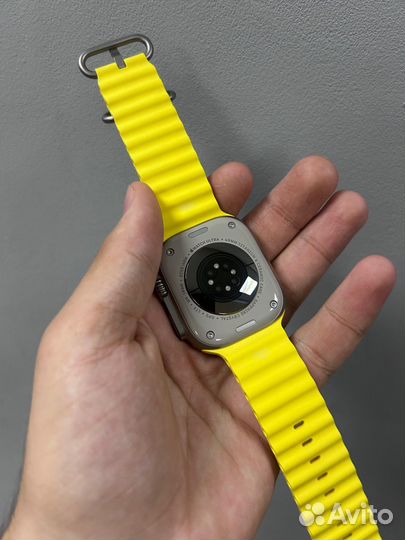 Apple watch ultra 1 yellow как новые акб 100 желт