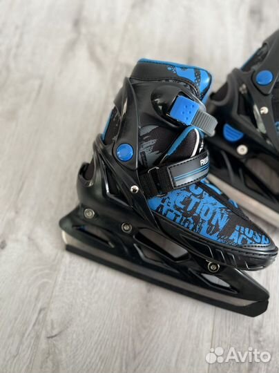 Раздвижные коньки 33-36 rush action