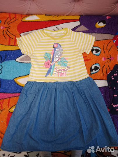 Пакет вещей для девочки 128-134