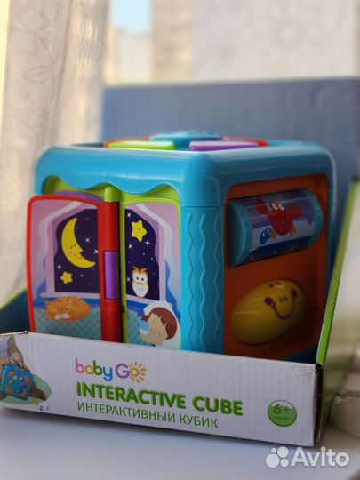 Интерактивный кубик baby go