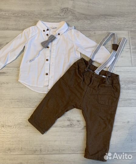Праздничный комплект на мальчика H&M 74