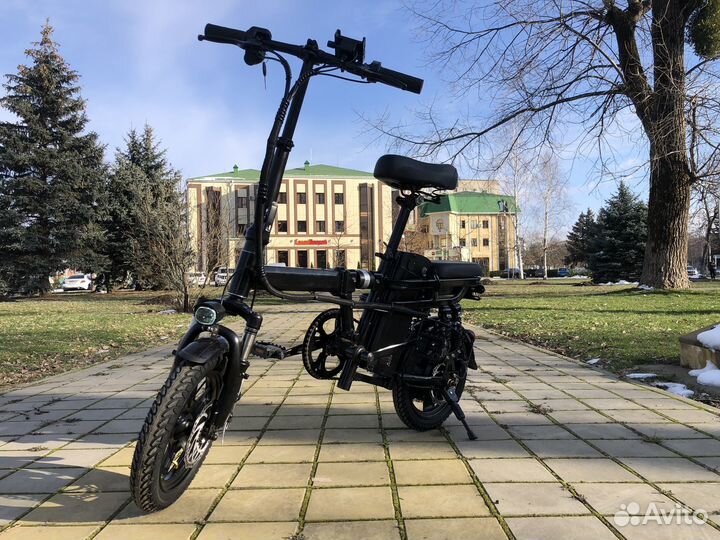 Мини Электро велосипед складной 350w