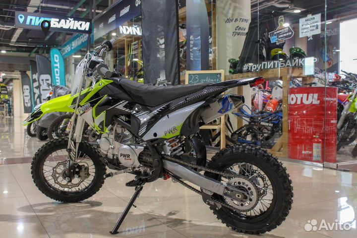 Питбайк PWR Racing FRZ 125 14/12 Зеленый