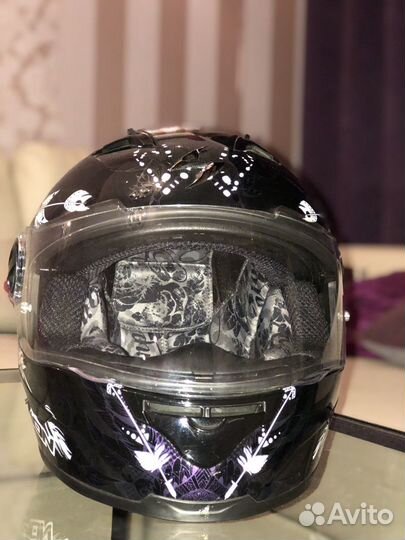 Мотошлем женский scorpion