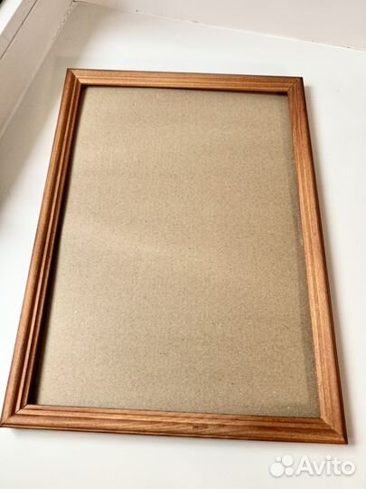 Фоторамка дерево 23 * 32 без стекла бу