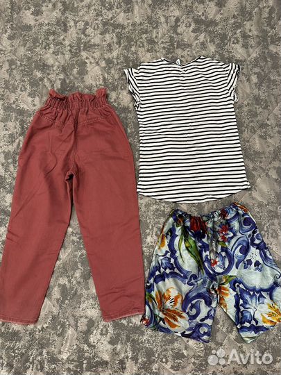 Продам пакет вещей на девочку 128-134