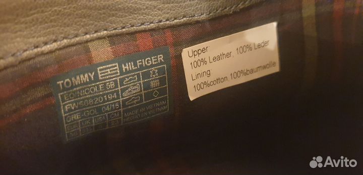 Ботильоны нов.р.36 Tommy Hilfiger