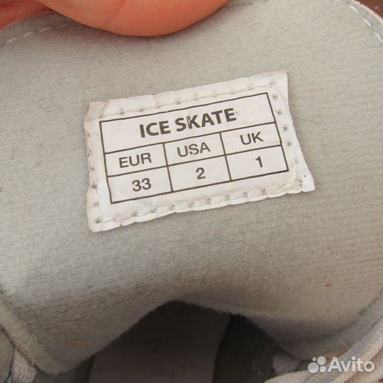 Коньки для девочки 33 размер