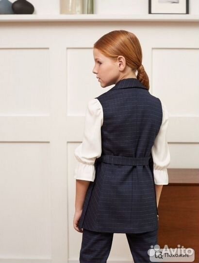 Костюм школьный для девочки 146