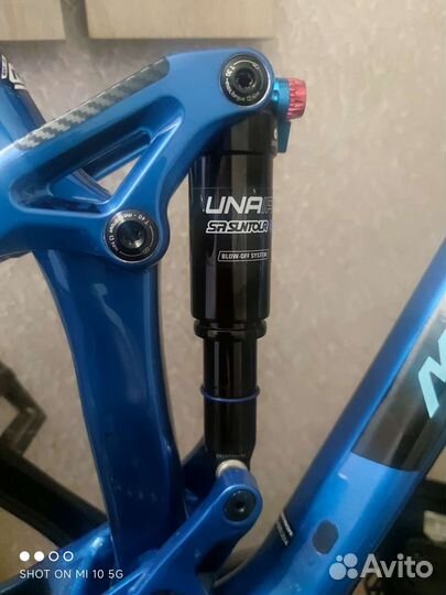 Задний амортизатор SR Suntour UNAir LO-R 185