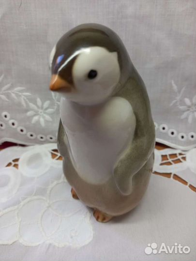 Фарфоровые статуэтки лфз Пингвин