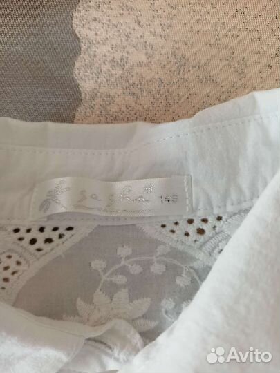 Блузка нарядная для школы, р. 146