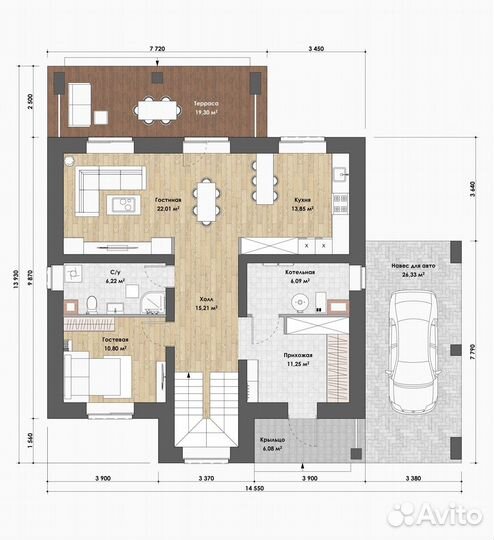Строительство домов под ключ из газобетона