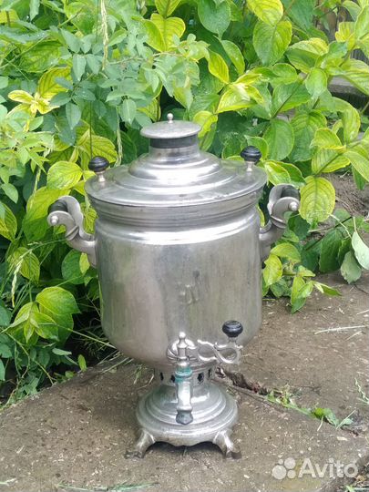 Продам тульский самовар на дровах
