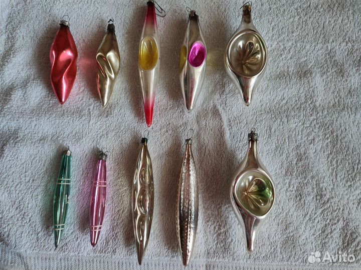 Ёлочные игрушки СССР