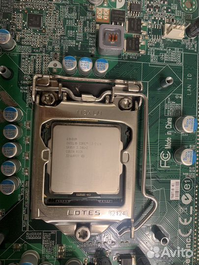 Материнская плата с процессором i3 2120