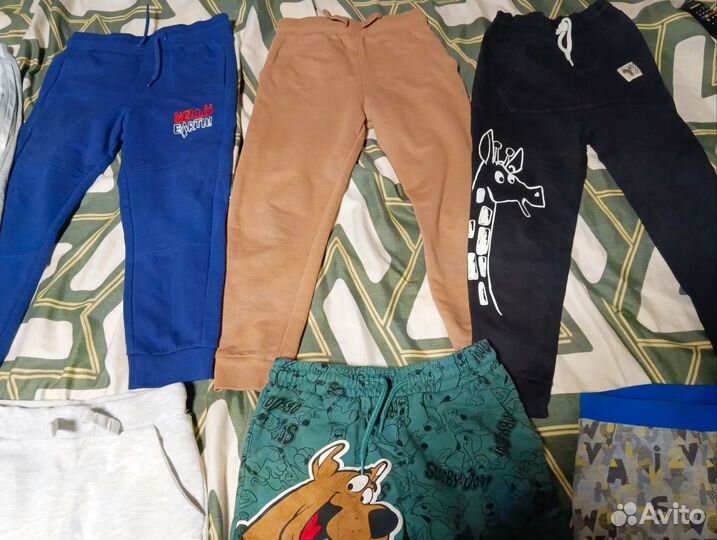Спортивные штаны пакетом для мальчика 110-116