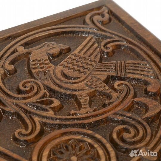 Нарды и шашки резные Орел люкс 61 х 64 см бук Армения 62765