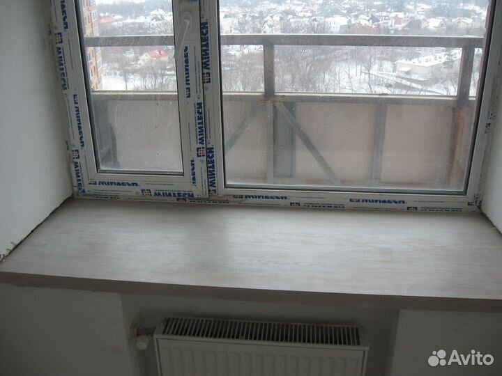 Подоконники из массива дерева