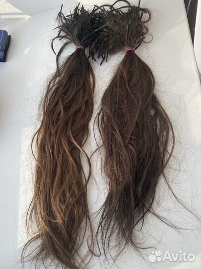 Волосы для наращивания натуральные бу