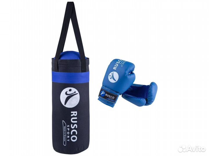 Набор для бокса детский Rusco 4 oz, мешок+перчатки