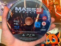 PS3 Mass Effect 3 б.у без коробки