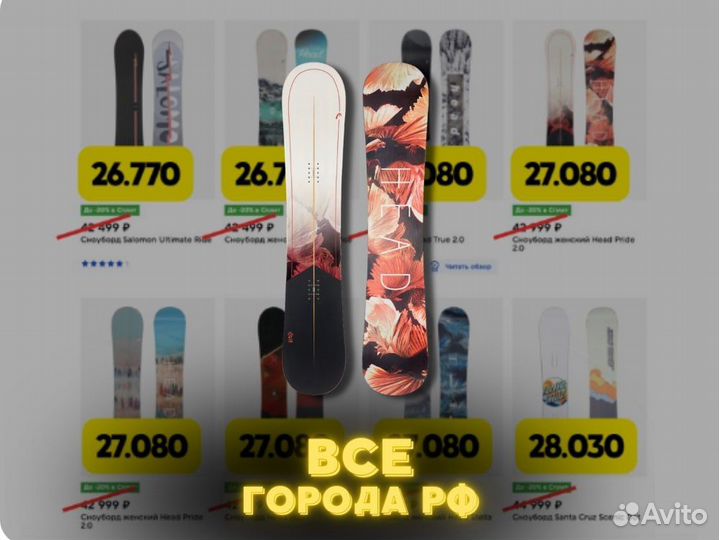 Сноуборд новый