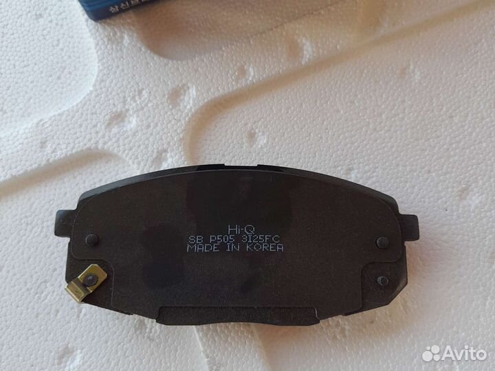 Тормозные колодки на hyundai i30, kia ceed