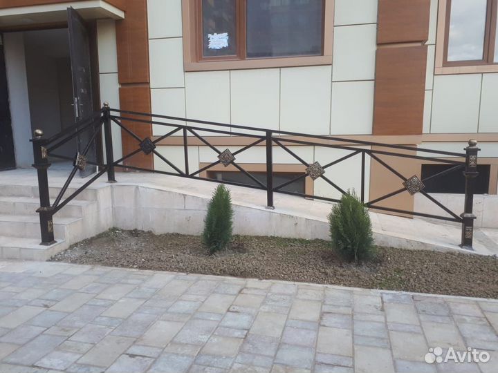 Перила в стиле лофт