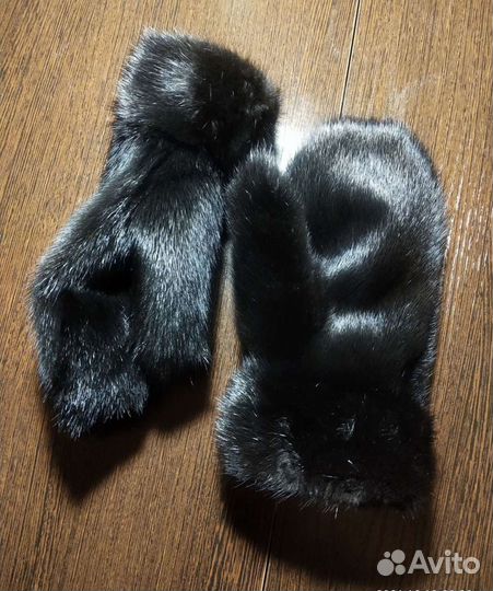 Норковые варежки