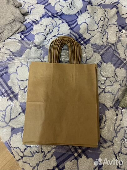 Крафт пакеты с ручками