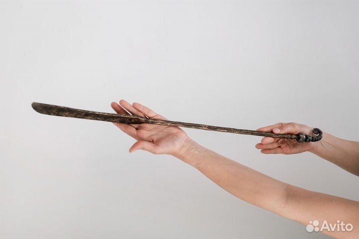 Ложка для обуви кованая