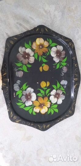 Поднос алюминиевый СССР