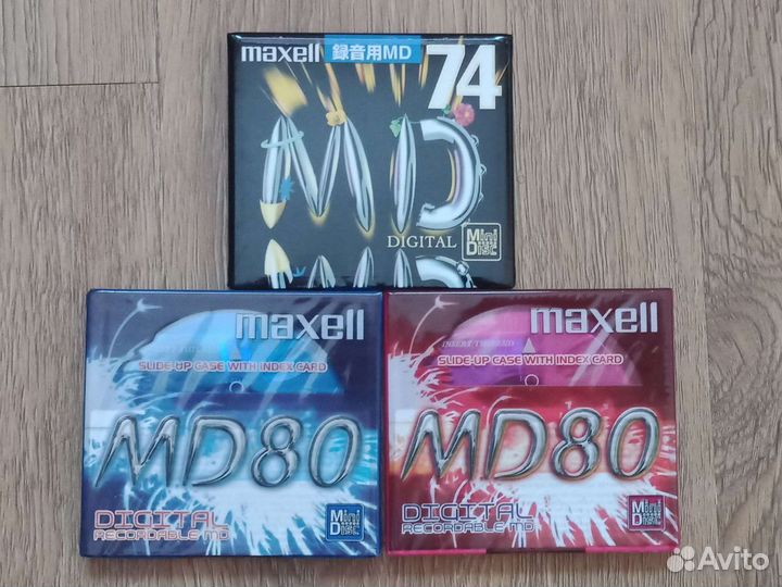 Продам минидиски minidisc maxell