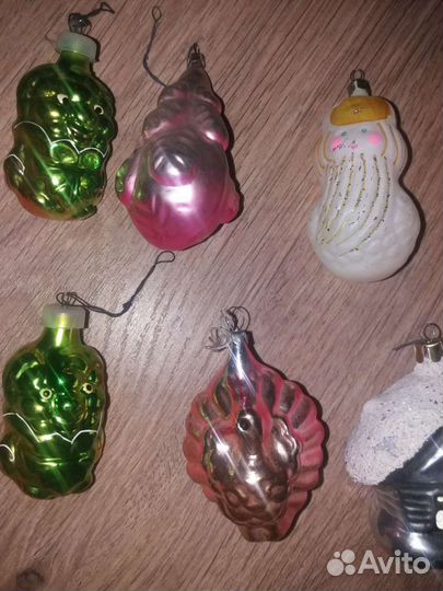 Елочные игрушки СССР