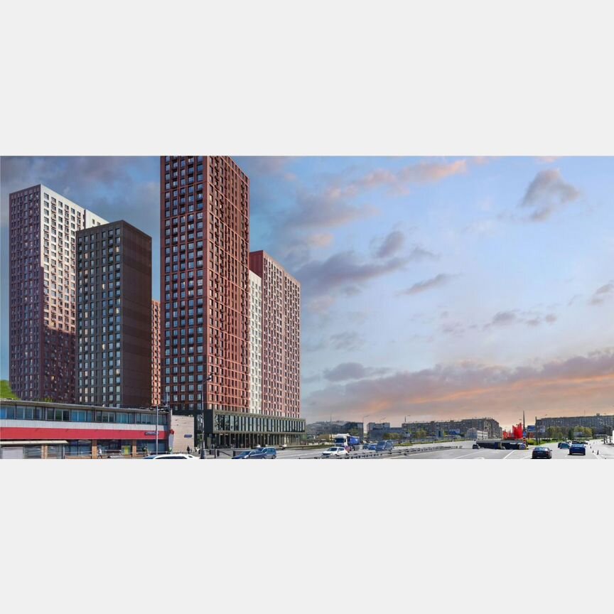 1-к. квартира, 38,1 м², 3/30 эт.