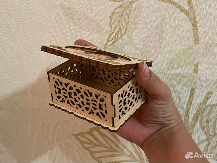 Деревянные шкатулки с вашими фото