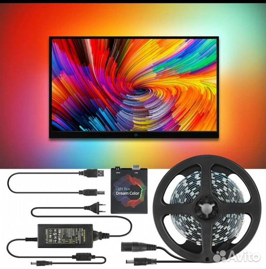 Подсветка Led strip kit Aambilight для монитора