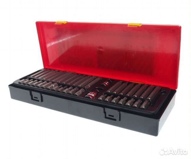 Набор бит torx, HEX, spline с адаптерами 3/8